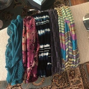 🐩 🌹Set of 5 scarfs
